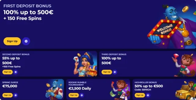 Morospin Casino bonus